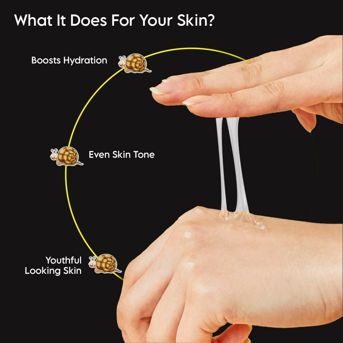Clensta Snail 96 Mucin Skin Repair Face Serum | Swadesiicart