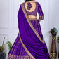 DEIANA'S Heavy Embroidery With Multi Work Lehenga Choli - purple - Swadesiicart