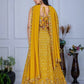 DEIANA'S Heavy Embroidery With Multi Work Lehenga Choli - Yellow - Swadesiicart