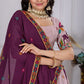 DEIANA'S Heavy Embroidery With Multi Color Work Lehenga Choli - Pink - Swadesiicart