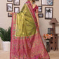 Anaita Green Tissue Silk With Weaving Saree With Blouse