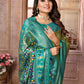 Anaita Green Tissue Silk With Weaving Saree With Blouse