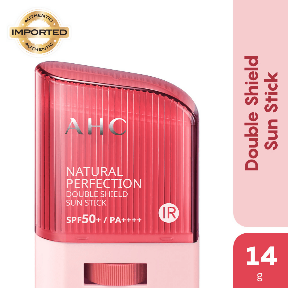 AHC Natural Perfection Double Shield Sun Stick With SPF 50+ & PA++++ - Korean Skincare | Swadesiicart
