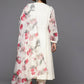Ahalyaa Women's Traditional wear Kurta Set - Off White | Swadesiicart