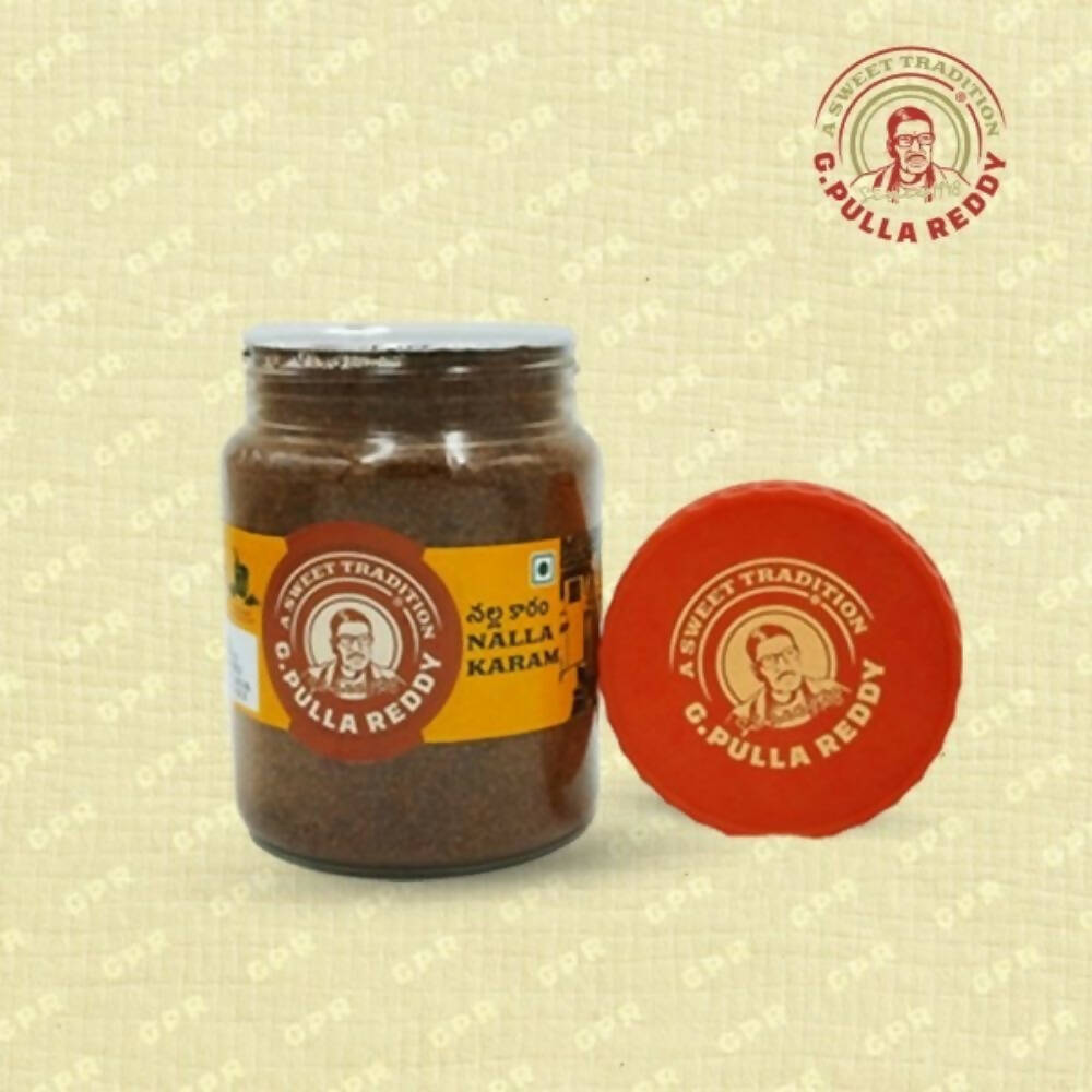 Pulla Reddy Nalla Karam Powder Jar - Swadesiicart