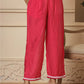 Yufta Pink Chanderi Silk Tie Dye Co-Ord Set - Swadesiicart