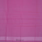 Pink Cotton Cut Work Handloom Saree with Zig-Zag Design - Global Threads | Swadesiicart
