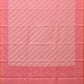 Pink Cut Work Sico Cotton Saree with Diagonal and Mango Border Design - Global Threads | Swadesiicart