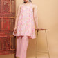 BohoJazz Pink Vacay Halter Top with Comfort Pants Co-ord Set - Swadesiicart