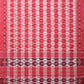 Pink Pochampally Ikat Cotton Handloom Saree with Strips Design No Blouse - Global Threads | Swadesiicart