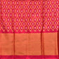 Pink Uppada Silk Handloom Saree with All Over Grill Design - Global Threads | Swadesiicart