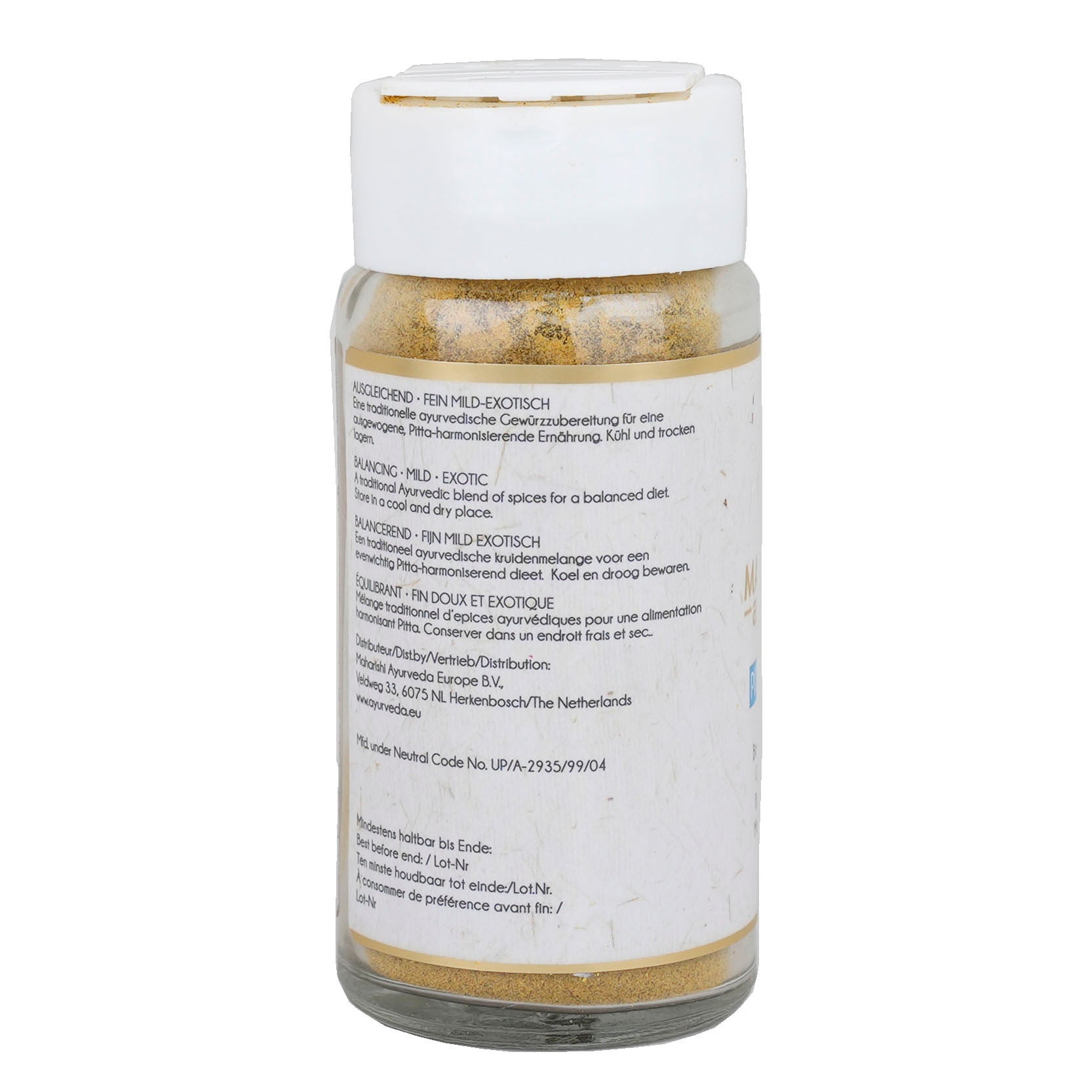 Maharishi Ayurveda | Pitta Spice Blend | Churna | Organic Certified | 50gm | Coriander | Fennel | Cumin