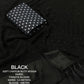 Black Poly Chiffon Woven Design Saree with Unstitched Blouse - Hiral Fashion | Swadesiicart