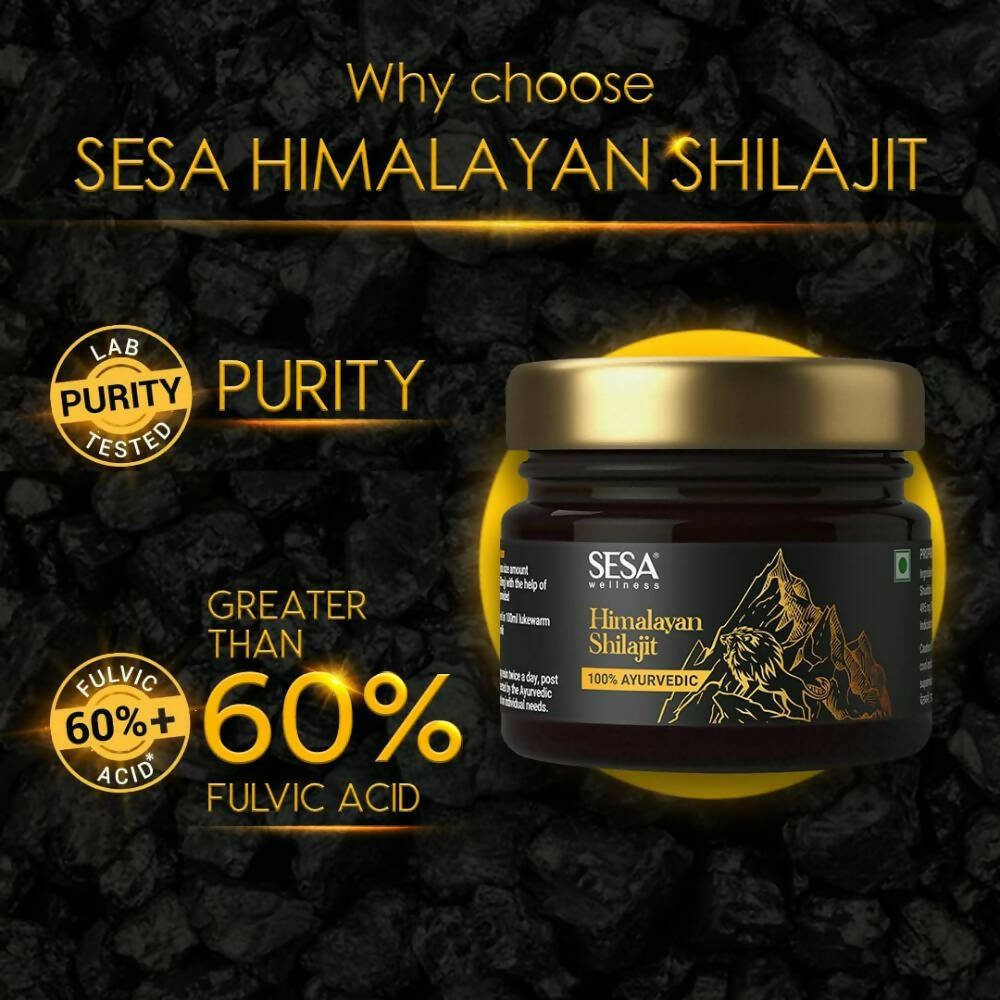 Sesa Wellness Himalayan Sj Resin - Swadesiicart