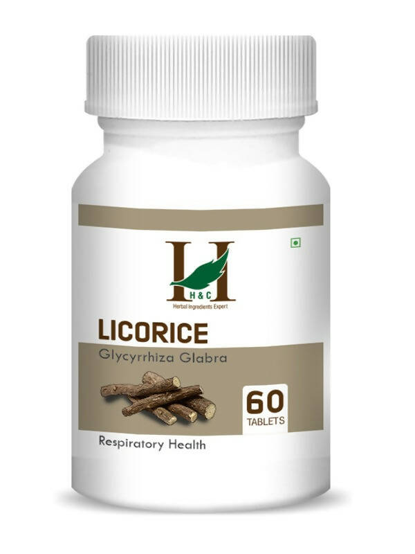 H&C Herbal Licorice Tablets - Just Jaivik