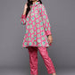 Ahalyaa Women's Traditional Wear Co-ods - Pink