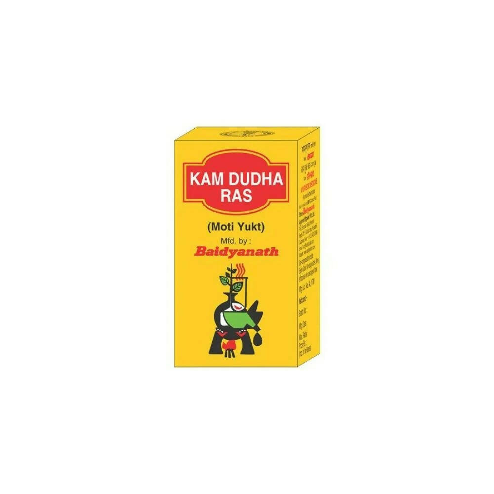 Baidyanath Jhansi Kamdudha Ras (Moti. Yukta) | Swadesiicart