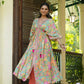 Women's Casual Fashionable Multi Mull Cotton co-ord set - Anya - Swadesiicart