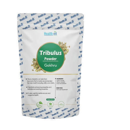 Healthvit Natural Tribulus Powder | Swadesiicart