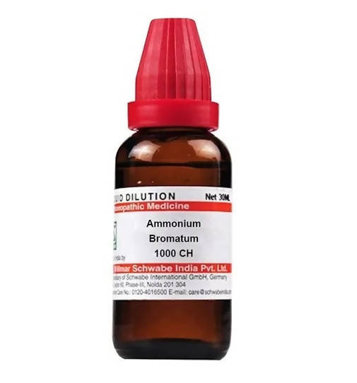 Dr. Willmar Schwabe India Ammonium Bromatum Dilution | Swadesiicart