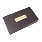 Golden Peacock Brown & Gold-Toned 24 Ct Gold Foil Laxmi And Ganesh Pooja Box