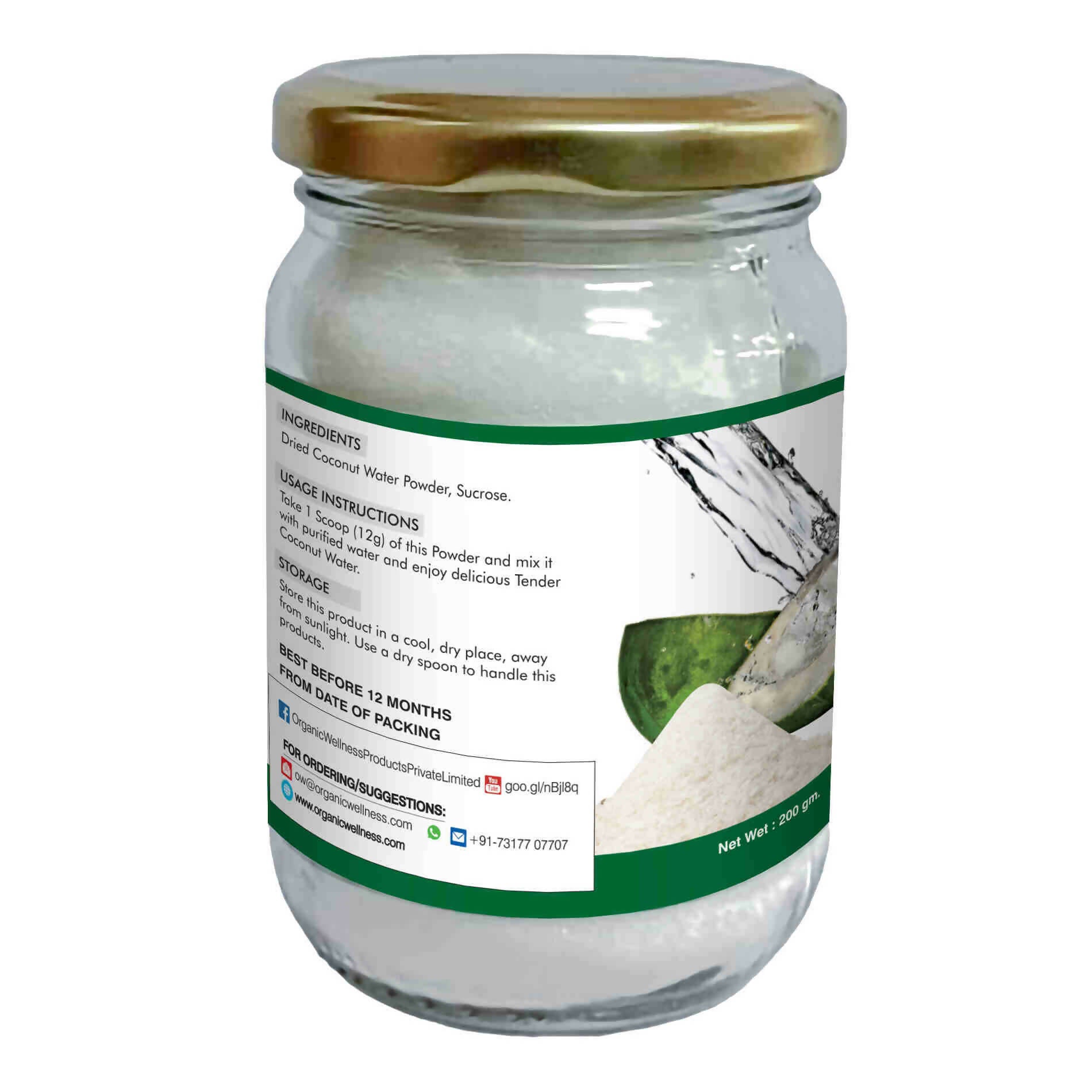 Organic Wellness Coconut Water Powder - Swadesiicart