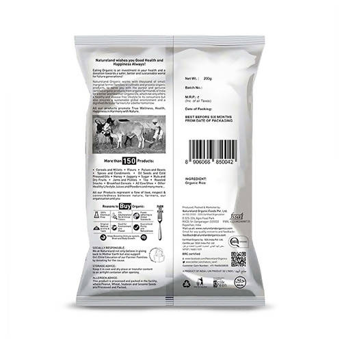 Nature Land Organics Rice Murmure - Swadesiicart