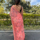Vamsee Peach Organza Saree - Swadesiicart