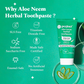 Perfora Aloe Neem Herbal Toothpaste - Fennel Mint - Swadesiicart