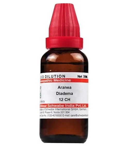 Dr. Willmar Schwabe India Aranea Diadema Dilution | Swadesiicart