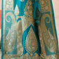 Joban Fashion Teal Green Banarasi Soft Pure Handloom Banarasi Silk Saree | Swadesiicart
