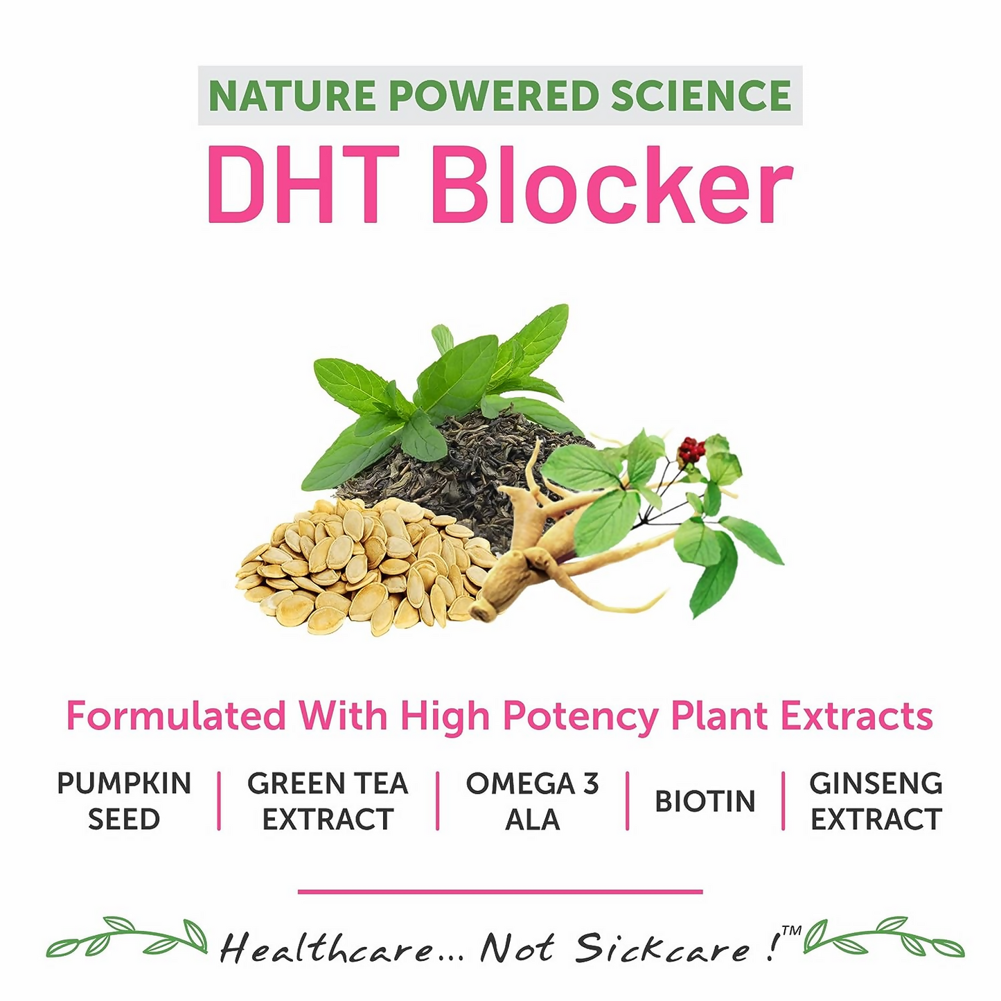 Bliss Welness DHT Blocker Tablets - Swadesiicart
