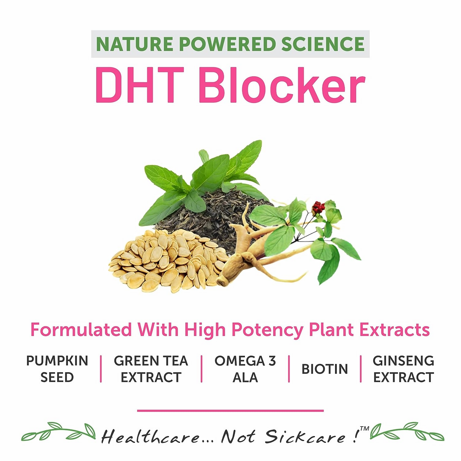 Bliss Welness DHT Blocker Tablets - Swadesiicart