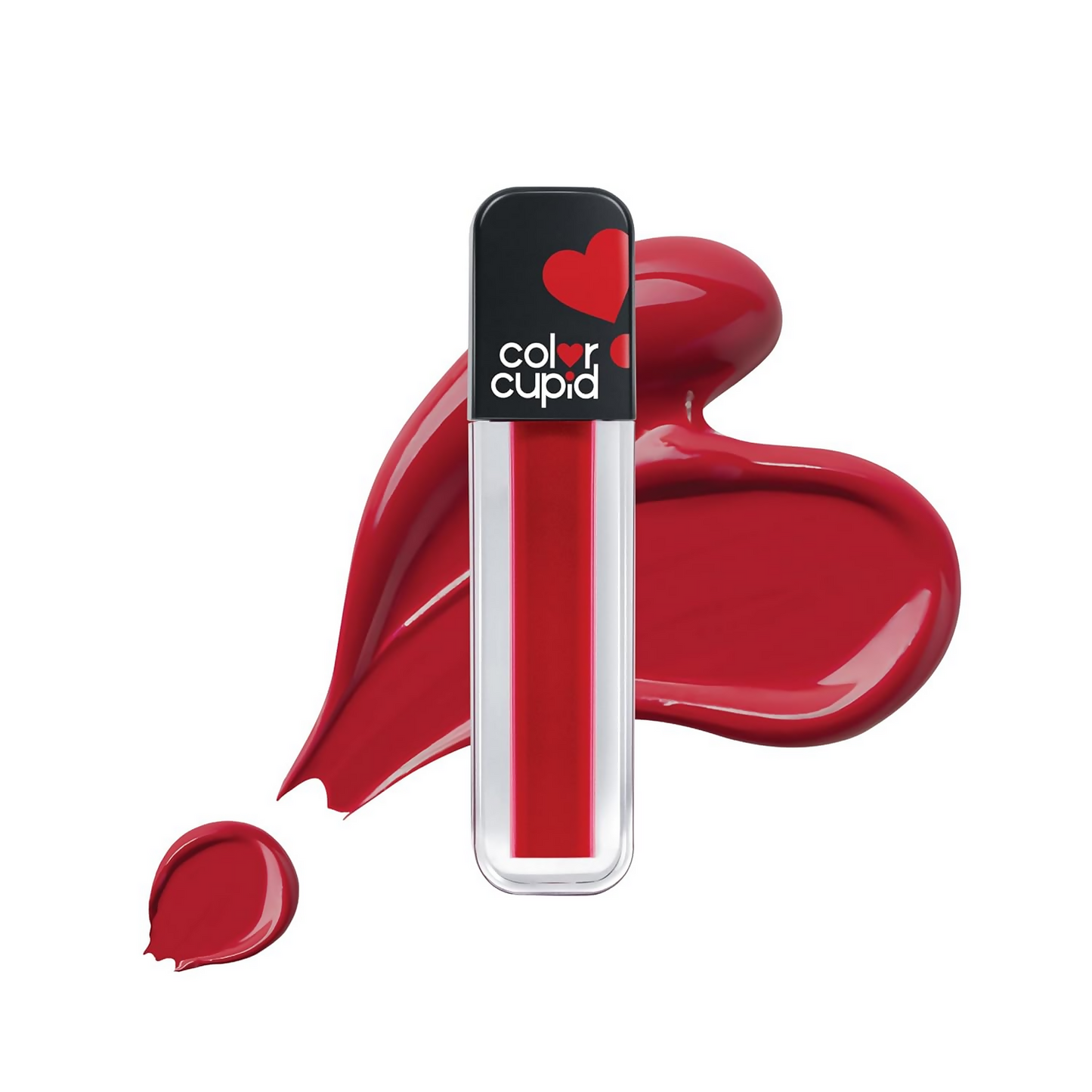 Color Cupid Matte Intense Color 18-Hour Stay Liquid Lipstick - Romantic Red - Swadesiicart