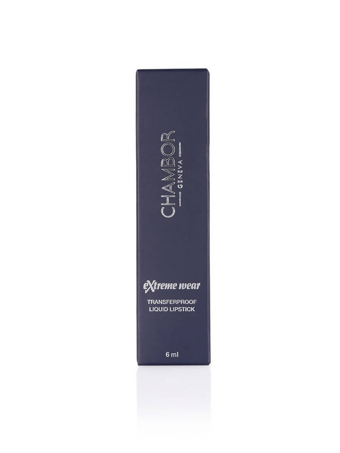 Chambor Extreme Wear Transferproof Liquid Lipstick - Truffle - Swadesiicart