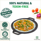 The Indus Valley CASTrong Cast Iron Cookware Set: Tawa+ Kadai, Kitchen Set for Home, Pre-seasoned, 100% Pure, Toxin-free, Induction, Tadka Pan