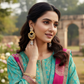 White Kemp Danglers