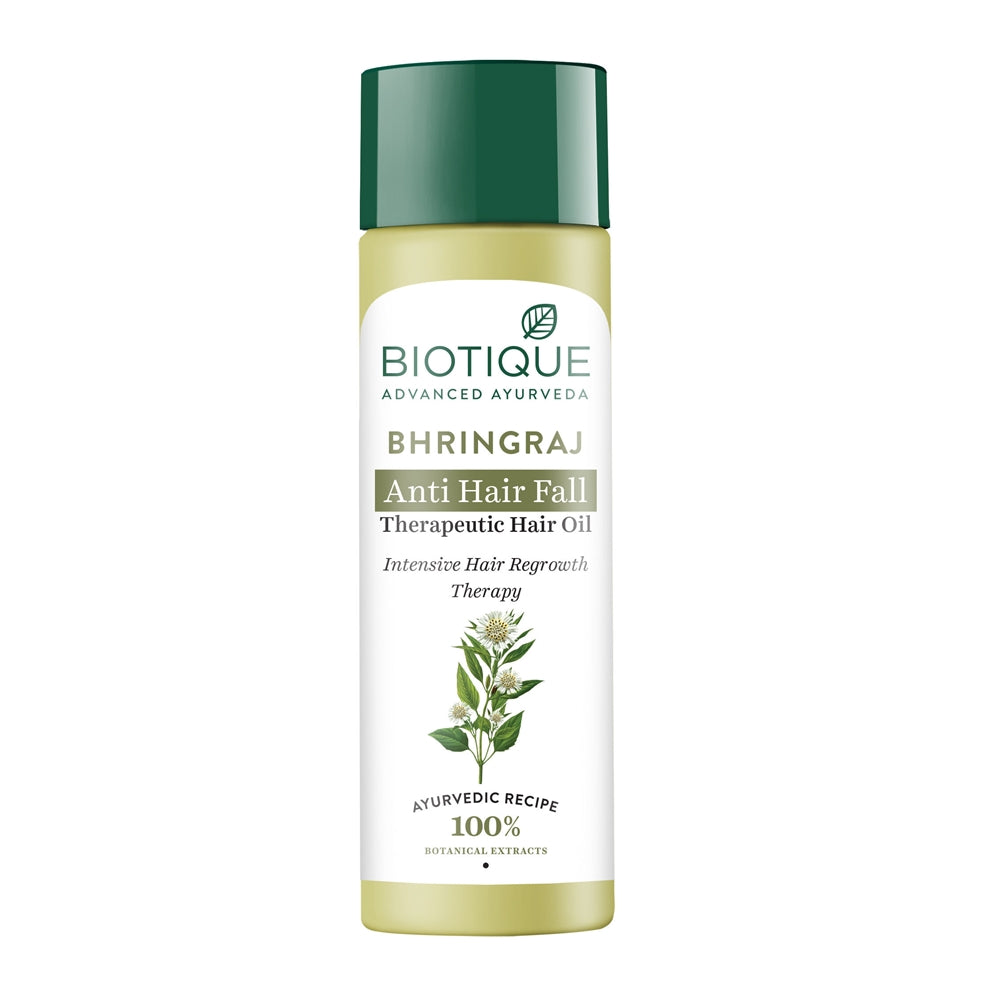 Biotique Bio Bhringraj Fresh Growth Therapeutic Oil For Falling Hair - Swadesiicart