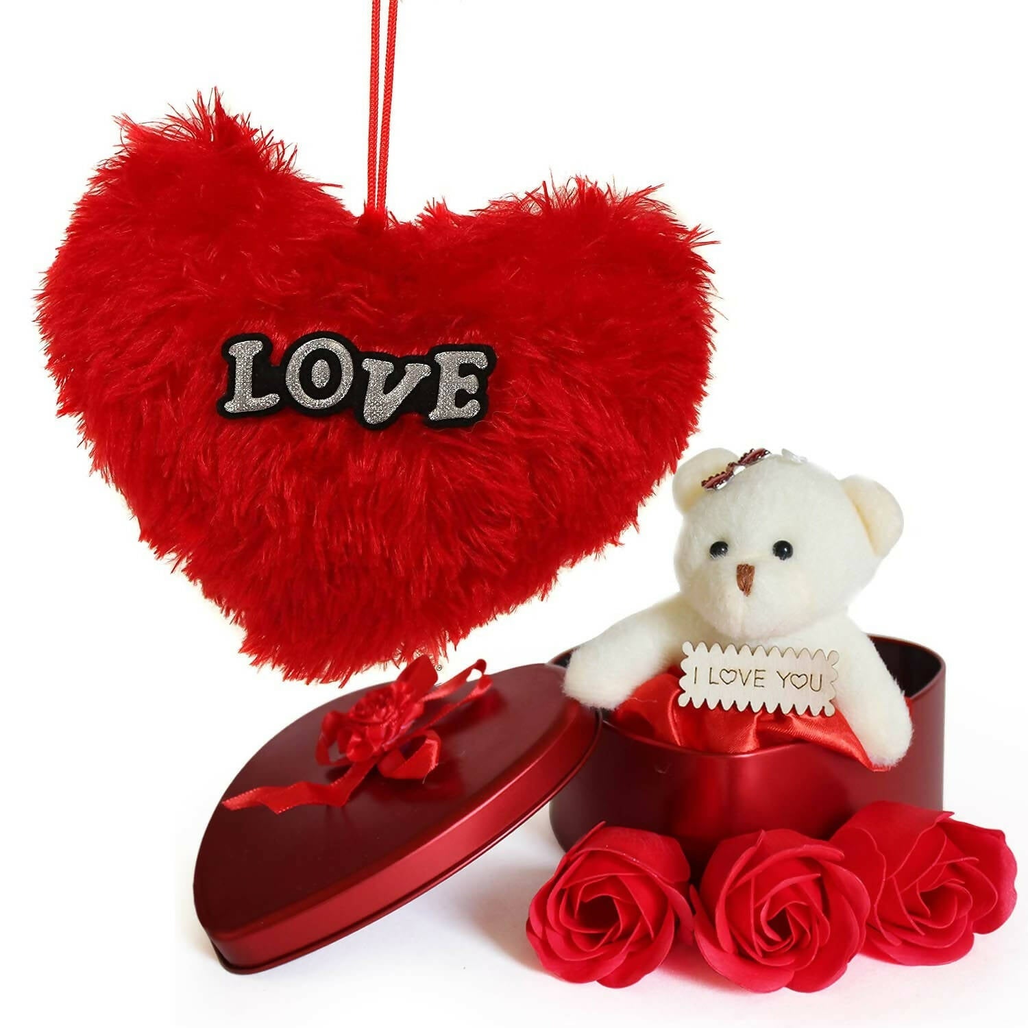 Tied Ribbons Valentine's Day Gifts Combo | Swadesiicart