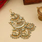 Ruby Raang 22k Gold Polished Kundan Passa | Swadesiicart