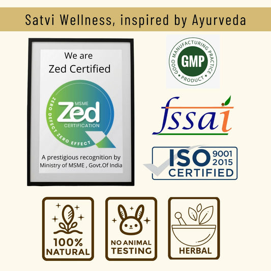 Satvi Wellness Dahasamani | Herbal Drink Mix - Swadesiicart