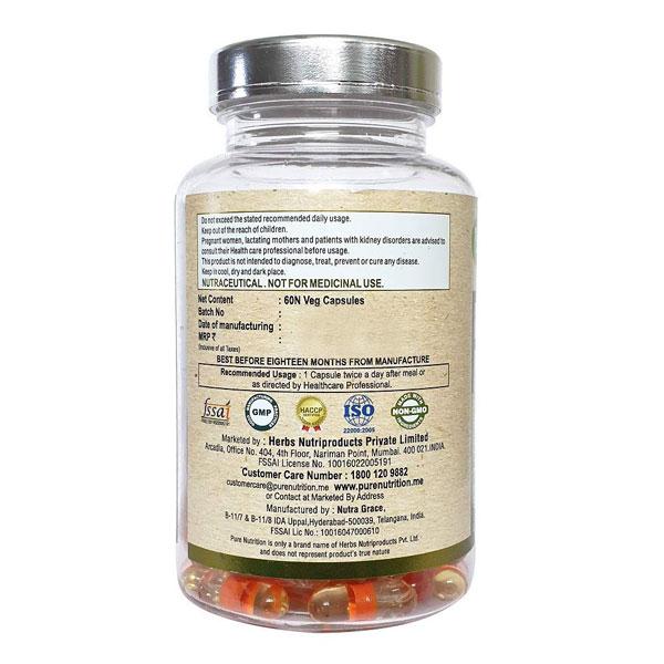 Pure Nutrition Evening Primrose Oil Softgels | Swadesiicart