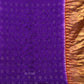 Purple Bandhani Kanchipuram Silk Handloom Saree with Pallu and Border Design - Global Threads | Swadesiicart