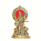 KridayKraft Gold-Polished Maa Saraswati Metal Statue - Swadesiicart