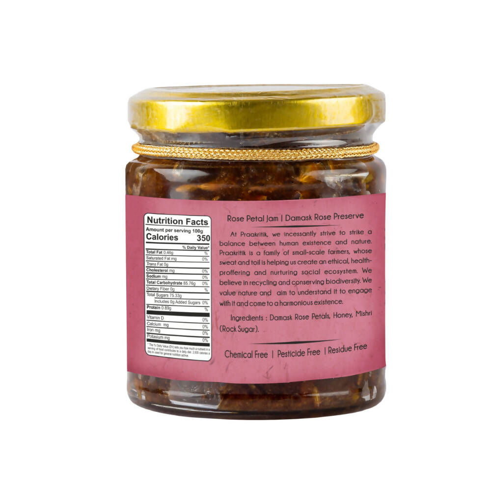 Praakritik Natural Mishri Artisan Gulkand | Swadesiicart