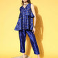 Ahalyaa Poly Silk Swirling Volume Kurta Set | Swadesiicart
