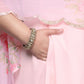 Ahalyaa Women's Traditional wear Ethnic Dress - Pink | Swadesiicart