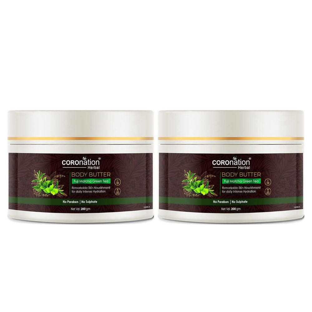 Coronation Herbal Fuji Matcha Green Tea Body Butter | Swadesiicart