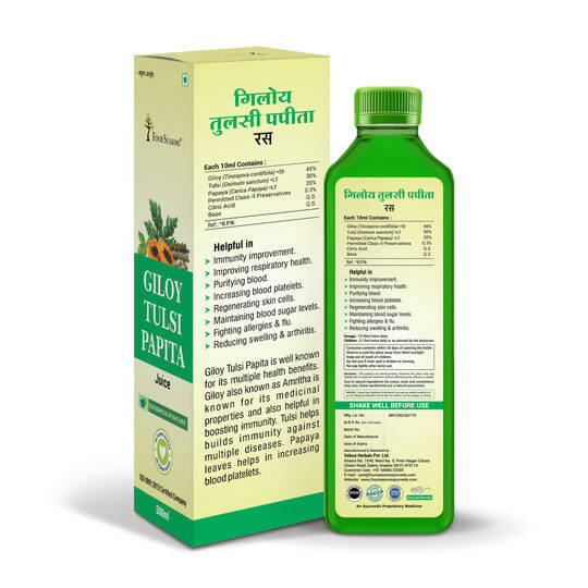 Four Seasons Giloy Tulsi Papita Juice - Swadesiicart