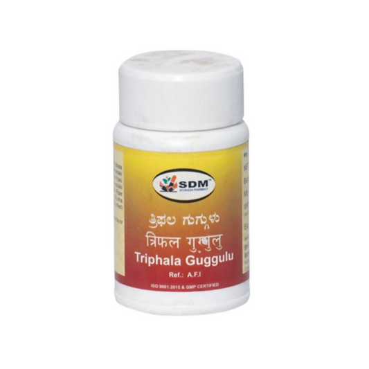 Sdm Ayurveda Triphala Guggulu Tablets - Swadesiicart